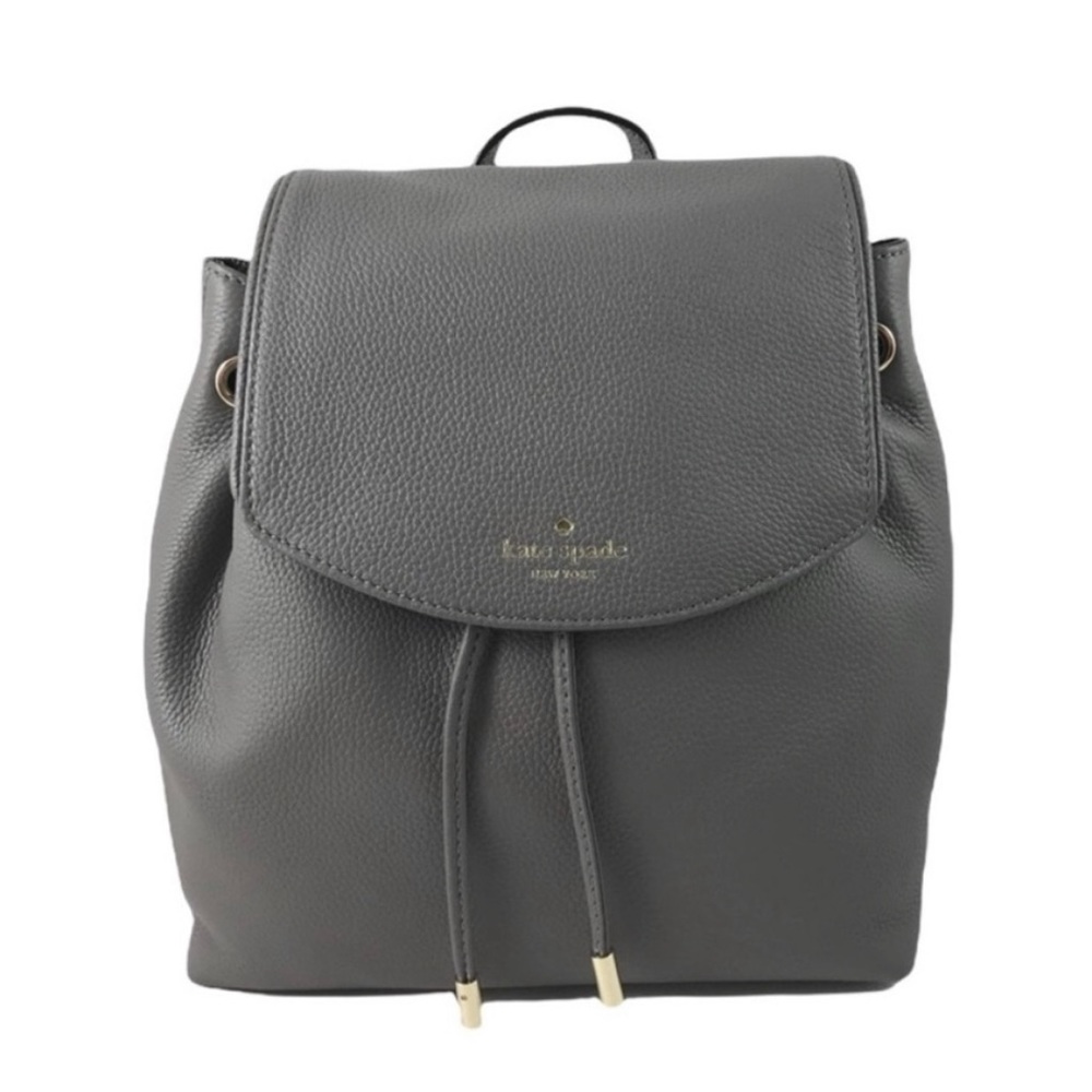 Kate Spade Mulberry Street Small Breezy Backpack Hare Grey